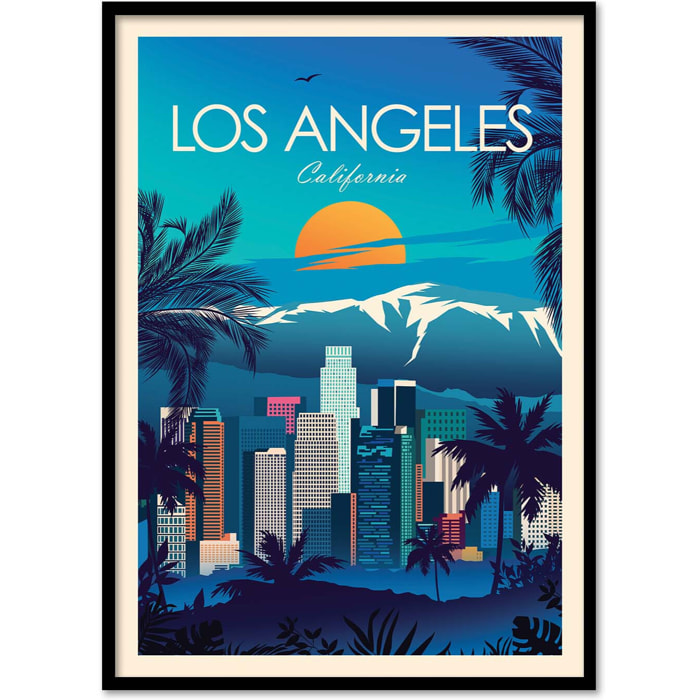 Affiche - Los Angeles - Studio Inception