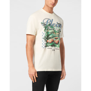 PHILIPP PLEIN T-Shirt Round Neck D AZUR