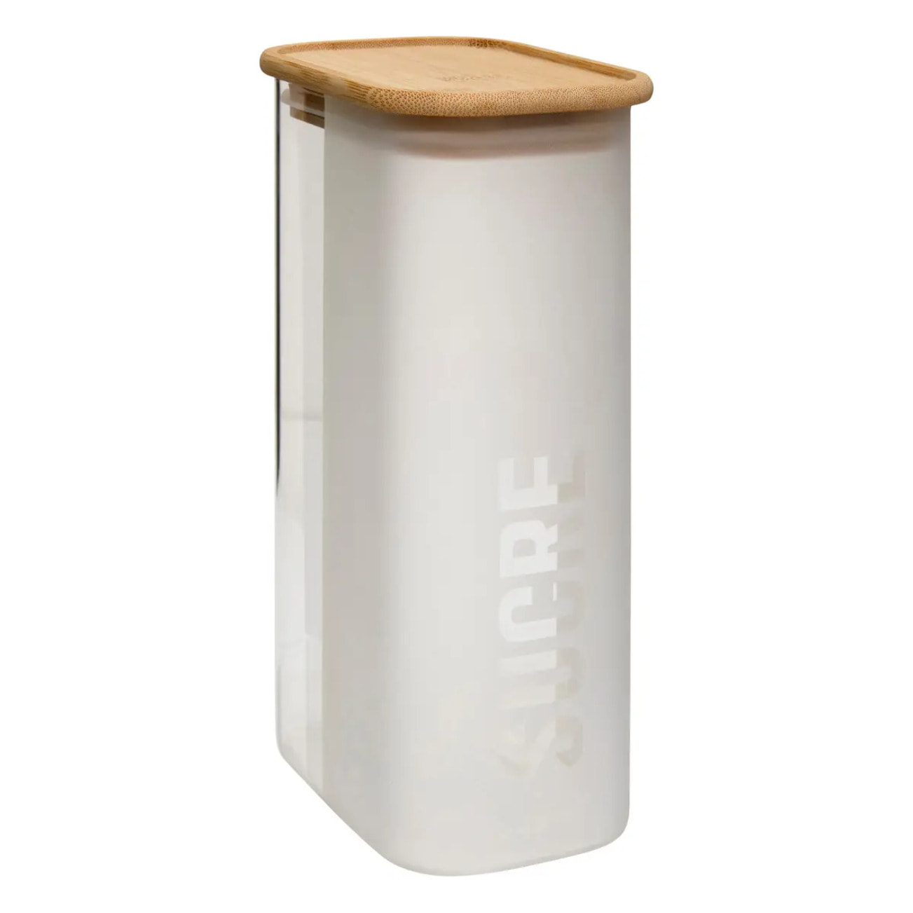 Boîte de conservation sucre 1,51L Glassy en verre
