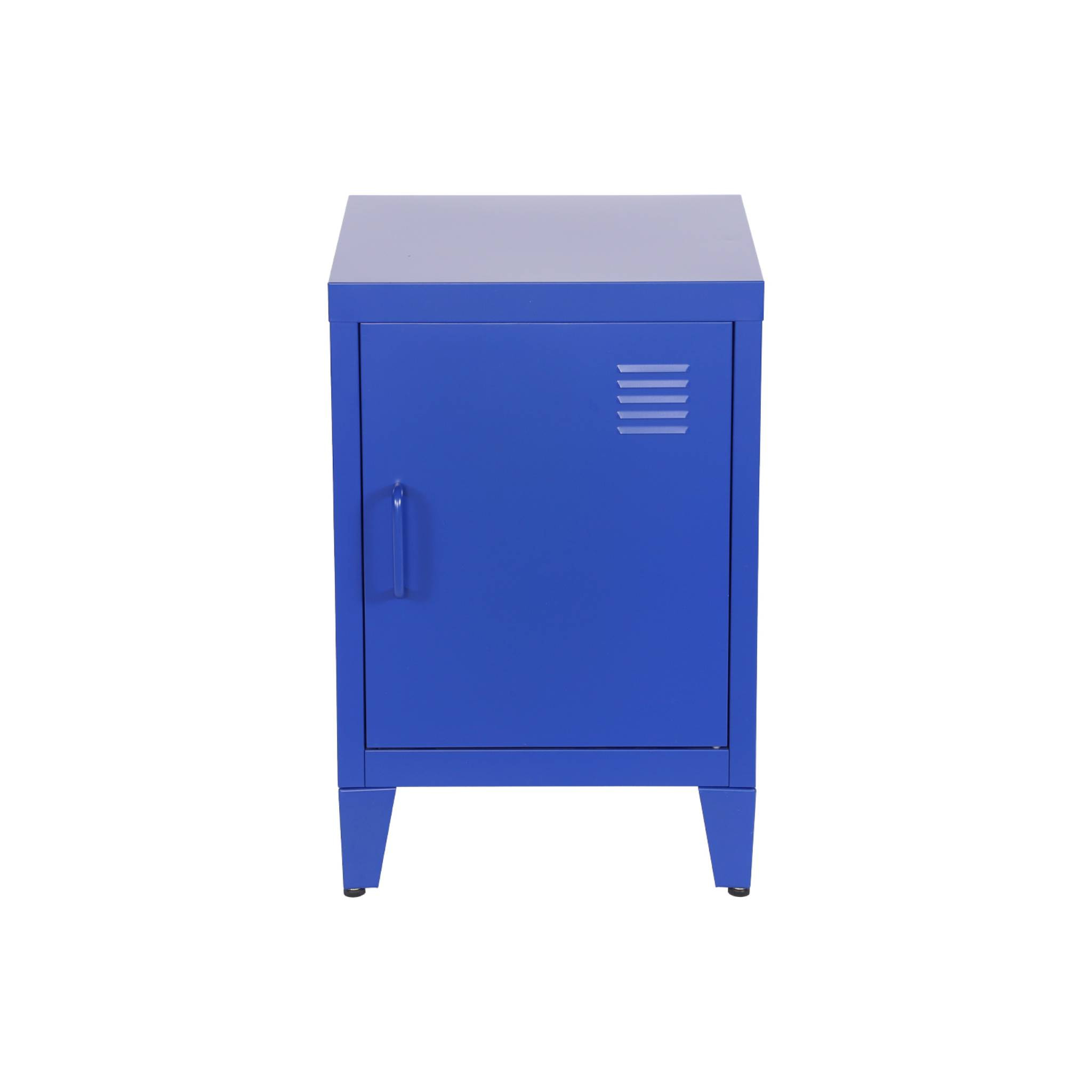 Table de chevet industrielle métal 1 porte (lot de 2) SOHO