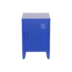 Table de chevet industrielle métal 1 porte (lot de 2) SOHO