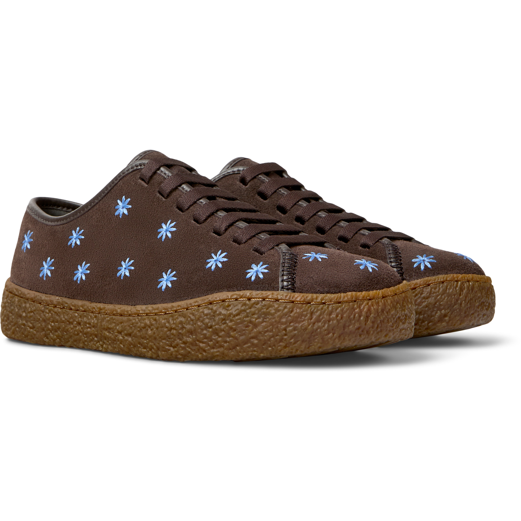 Sneakers - CAMPER Peu Terreno - Marrone - Pelle scamosciata
