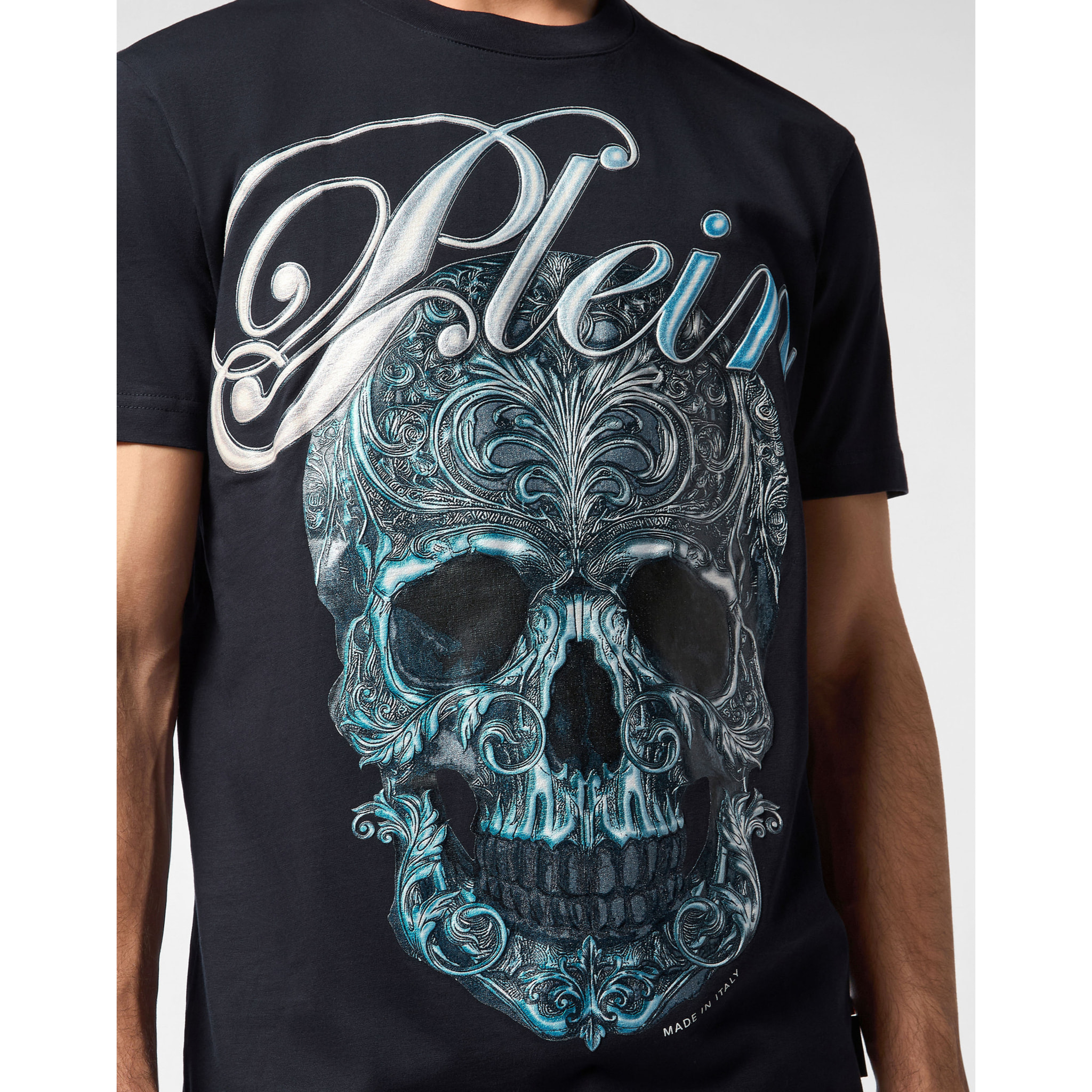 PHILIPP PLEIN Camiseta Cuello Redondo Ss SKULL