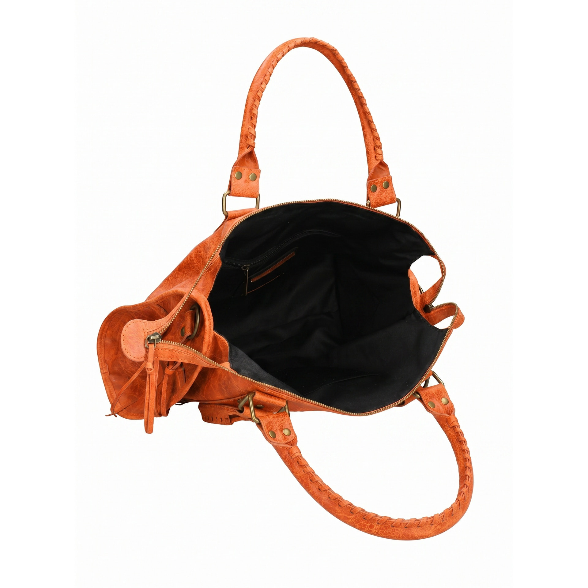 Borsa a spalla da donna - Modello Clara - Vera pelle - 41.0 x 28.0 x 13.0 cm