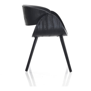 Oresteluchetta Sedia MICHIGAN EVO TOTAL BLACK