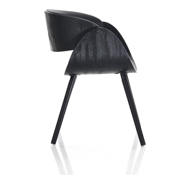 Oresteluchetta Sedia MICHIGAN EVO TOTAL BLACK