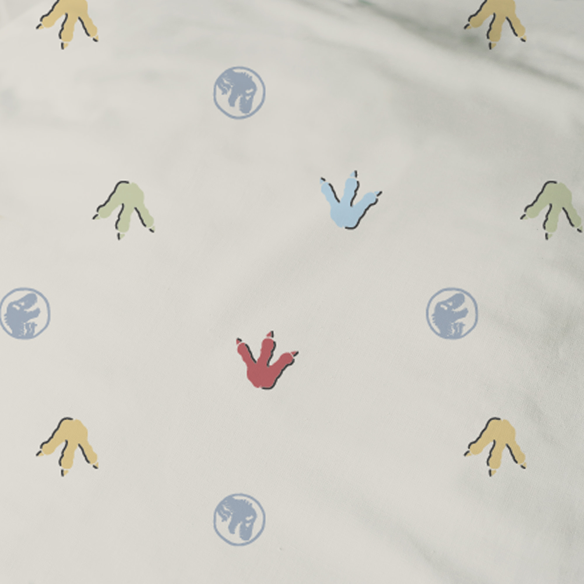 Parure de lit imprimée 100% coton, JURASSIC WORLD SICJU