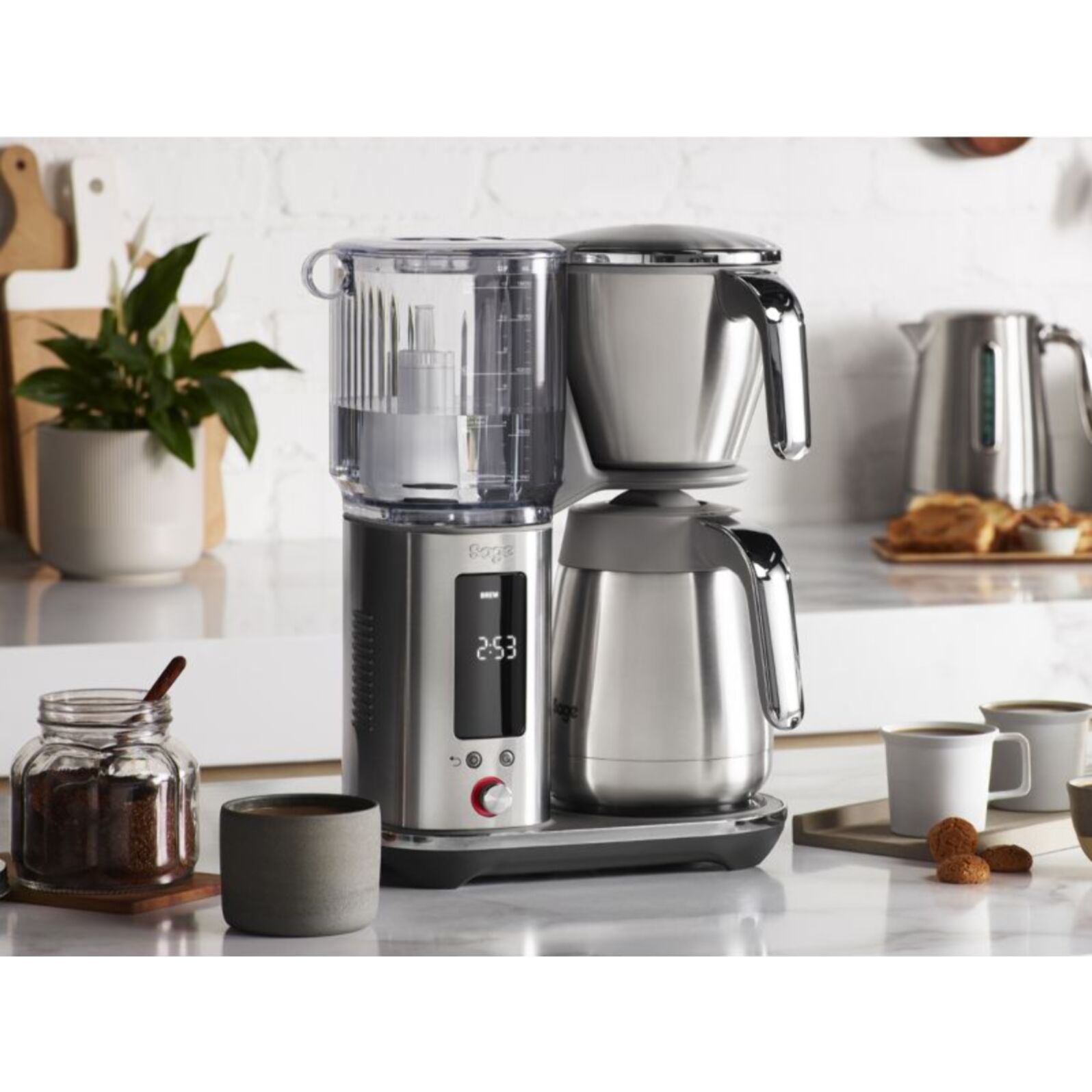 Cafetière isotherme SAGE APPLIANCES SDC465BSS4EEU1