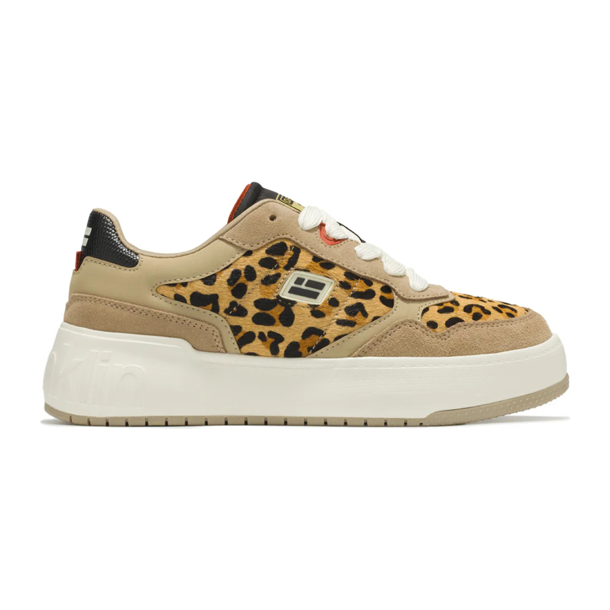 Zapatillas Deportivas de Mujer Court Flag Leopardo
