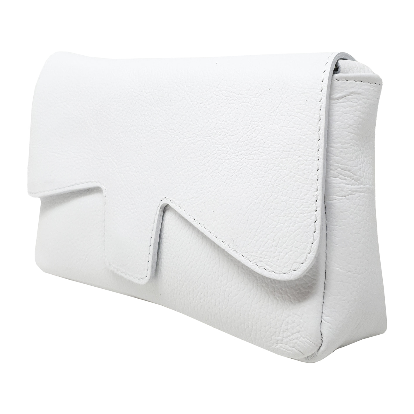 Chicca Borse Tracollina Donna in Pelle Bianco