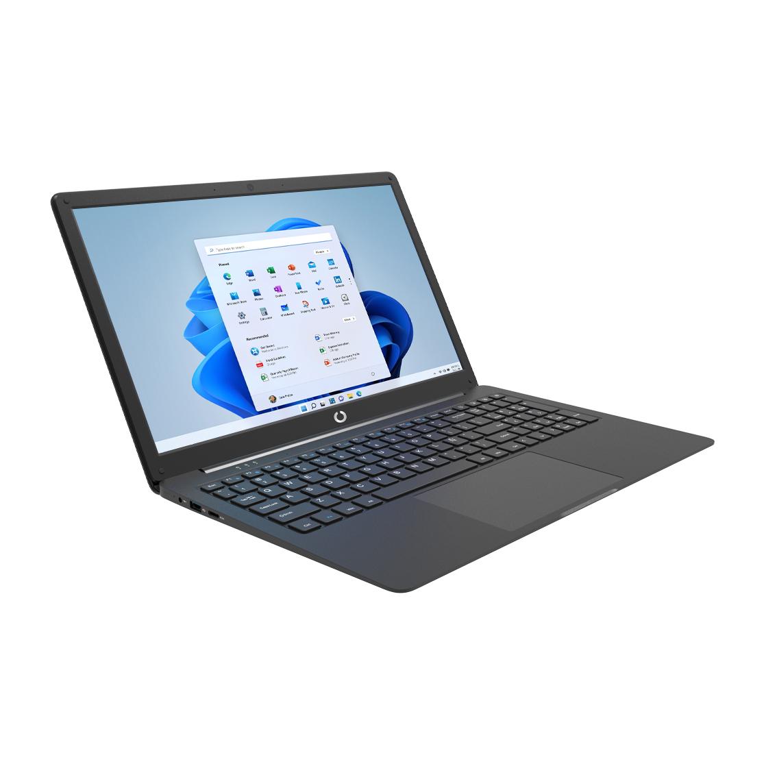 Ordinateur portable Netbook Pro 15,6” | Windows 10 Pro actualizable a Windows 11 Pro | Intel N4020 | 4GB RAM | 128GB | Soporta disco duro HDD 1TB | Teclado qwerty