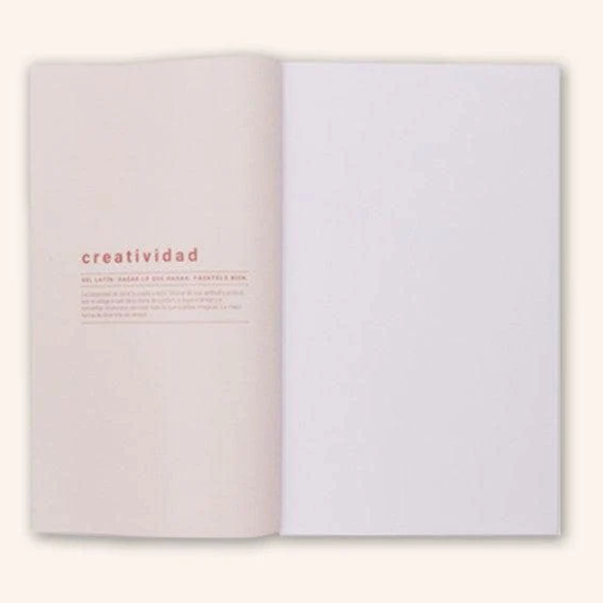 Libreta "Creatividad"