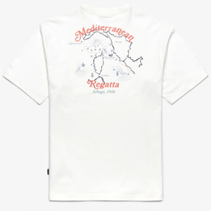 T-Shirts & Top Sebago Uomo Donna Bianco REGATTA ITALY T