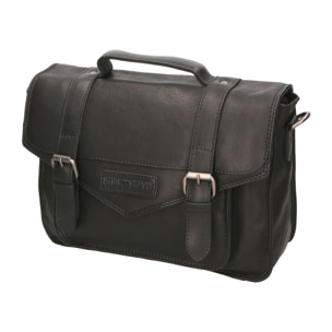 Borsa da lavoro uomo in vera pelle - Modello False - RFID - 23.0 x 31.0 x 14.0 cm