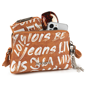 Bolso Bandolera Mujer Sint/Pu Lois Words Camel