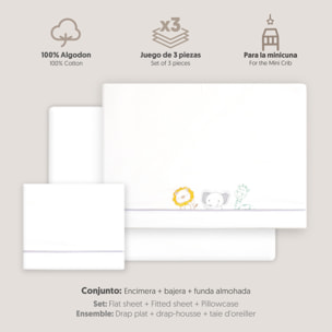 Triptico Minicuna Selva Blanco