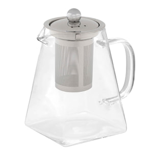 Teiera con manico e filtro in acciaio 800ml