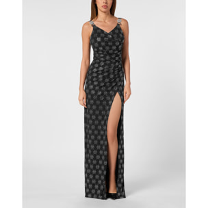 PHILIPP PLEIN Long Dress MONOGRAM