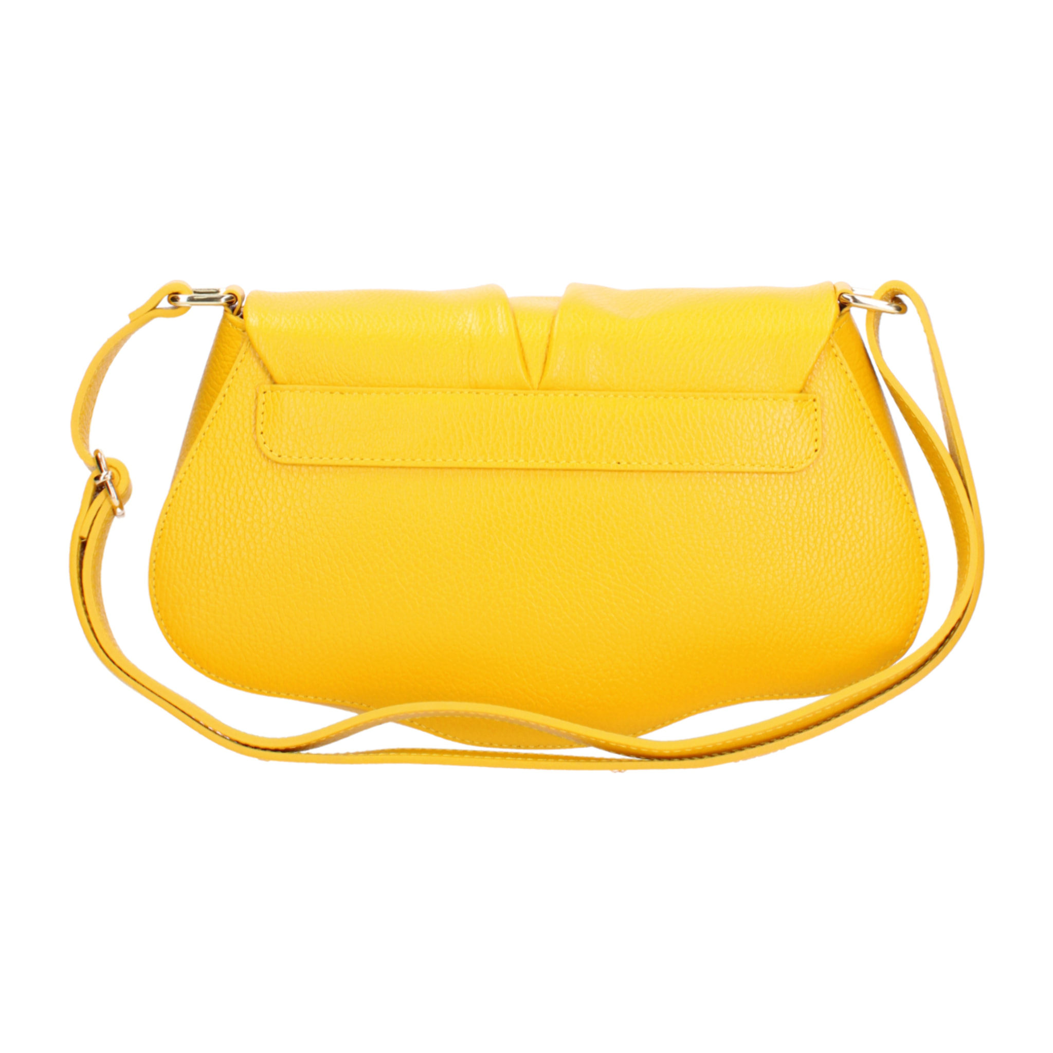 Borsa a spalla da donna In Vera pelle Made in Italy 30,5x19,5x9 cm