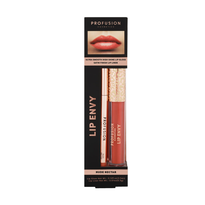 Lip Envy Gloss and Lip Liner Duo - Le duo parfait pour des lèvres dessinées et pulpeuses !