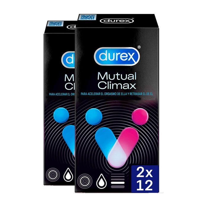 PRESERVATIVOS MUTUAL CLIMAX - 24 CONDONES