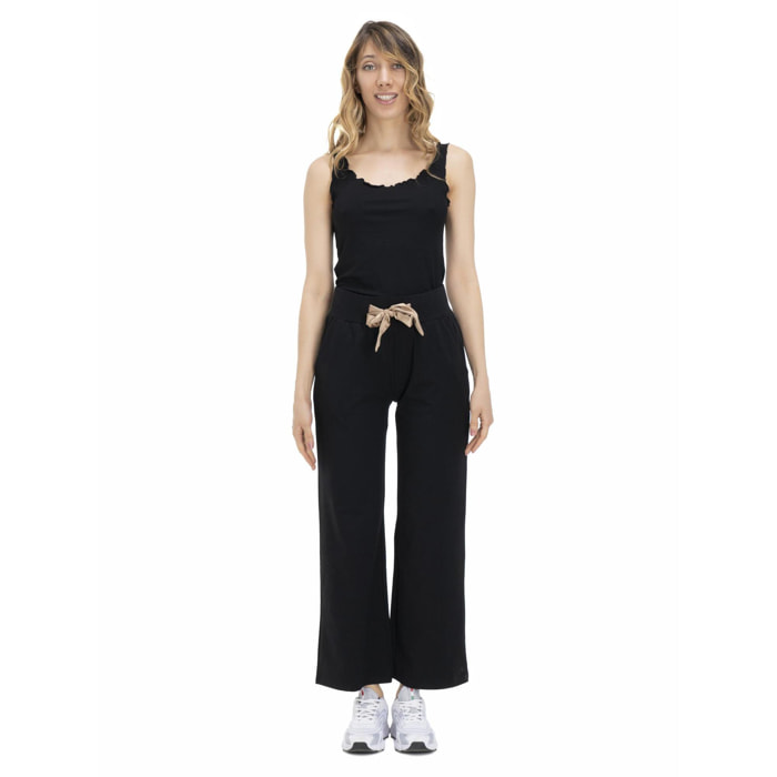 Camiseta de tirantes para mujer Tonos tierra