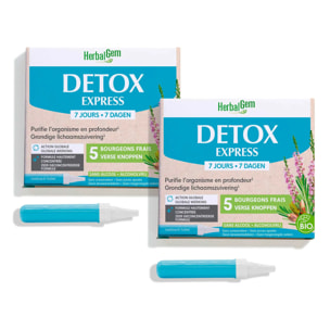 Herbalgem- Duo pack Détox express - Bio - PROMO