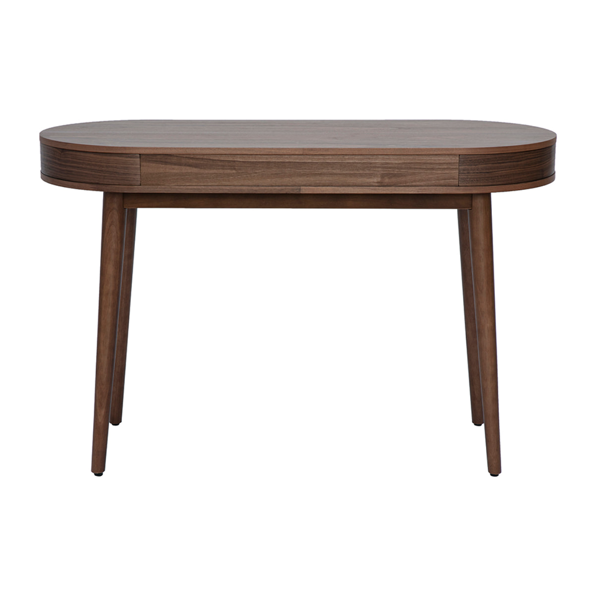 Bureau avec tiroir en bois foncé L120 cm JUDITH