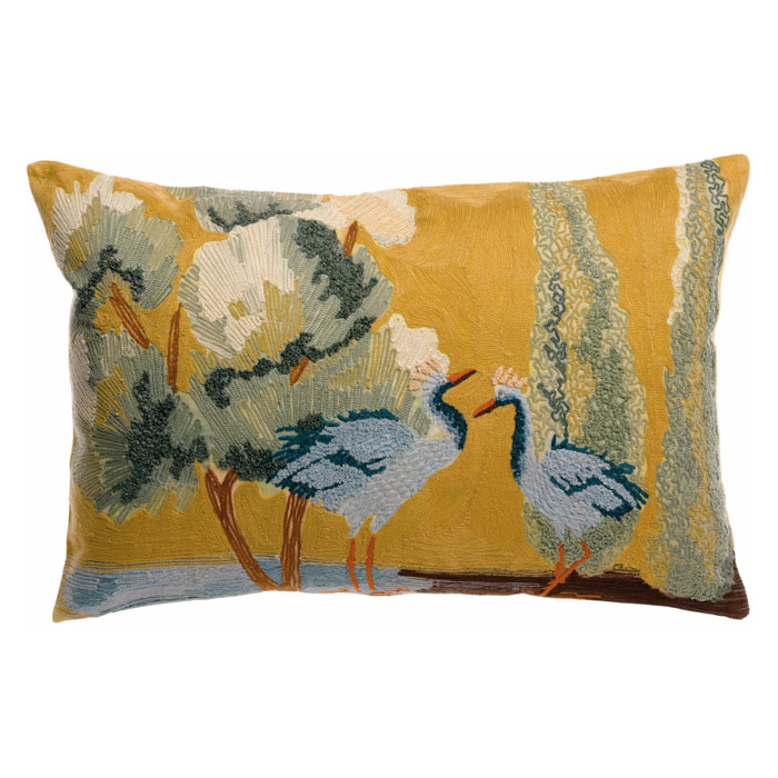 Coussin brodé Lola