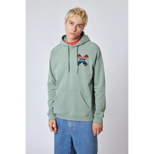 SUDADERA CON CAPUCHA CLASSIC MENTA