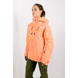 Chaqueta ECOExplorer Jacket Women marca ECOON - Naranja