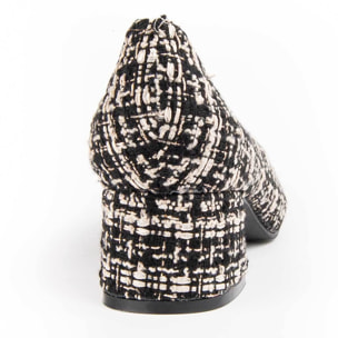 Zapato De Tacón - Negro - Altura: 4 Cm