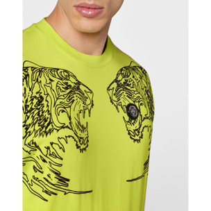 PLEIN SPORT Camiseta Cuello Redondo TIGER
