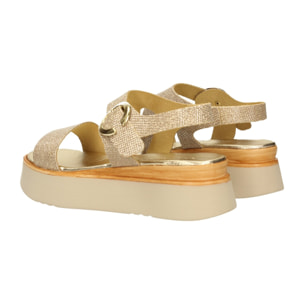 Sandali Donna Tata Italia Dorato