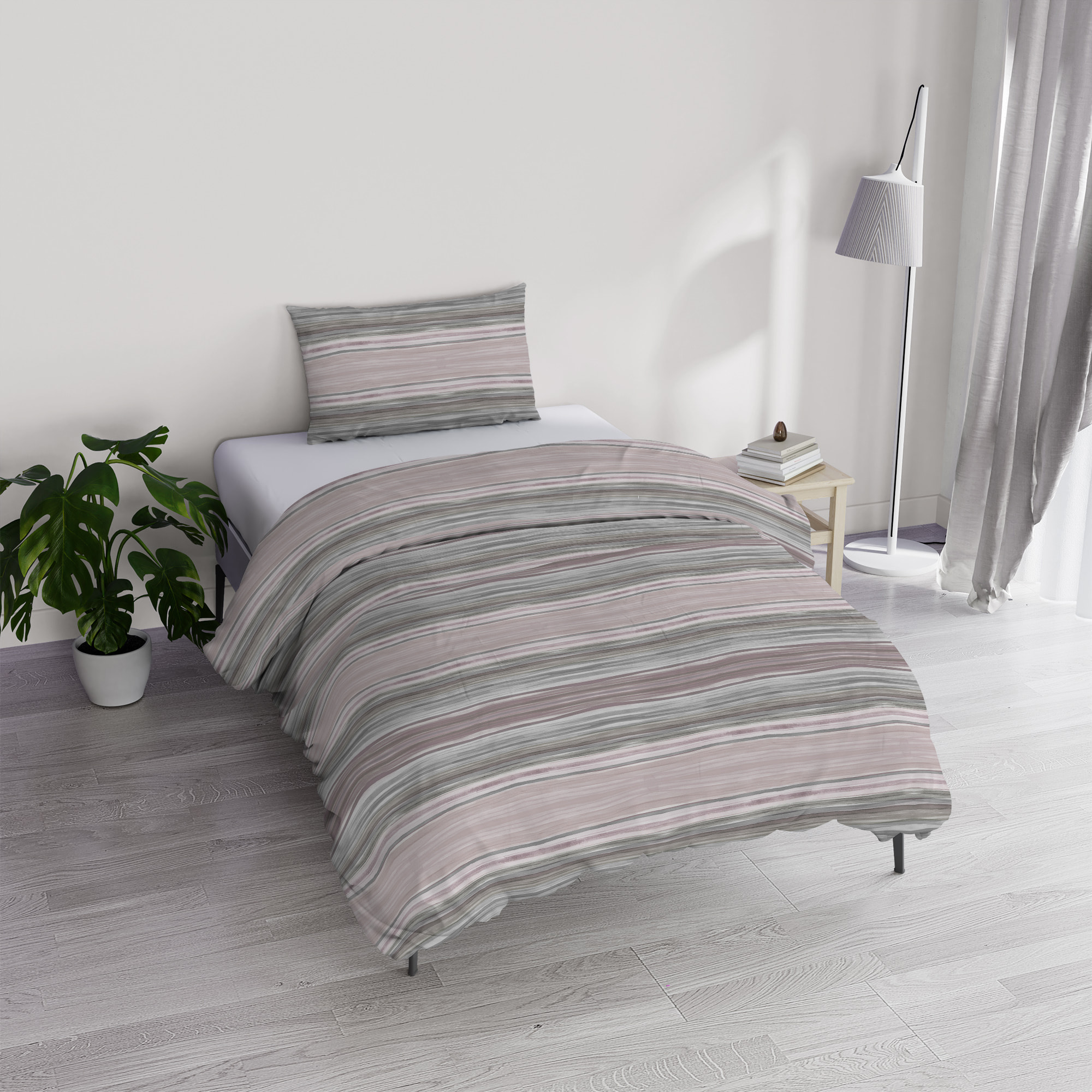 PARURE COPRIPIUMINO RIVER SINGOLO RIO GOLD