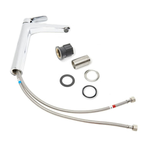 VitrA Root Round BluEco mitigeur lavabo haut sans bec chrome A42707BE