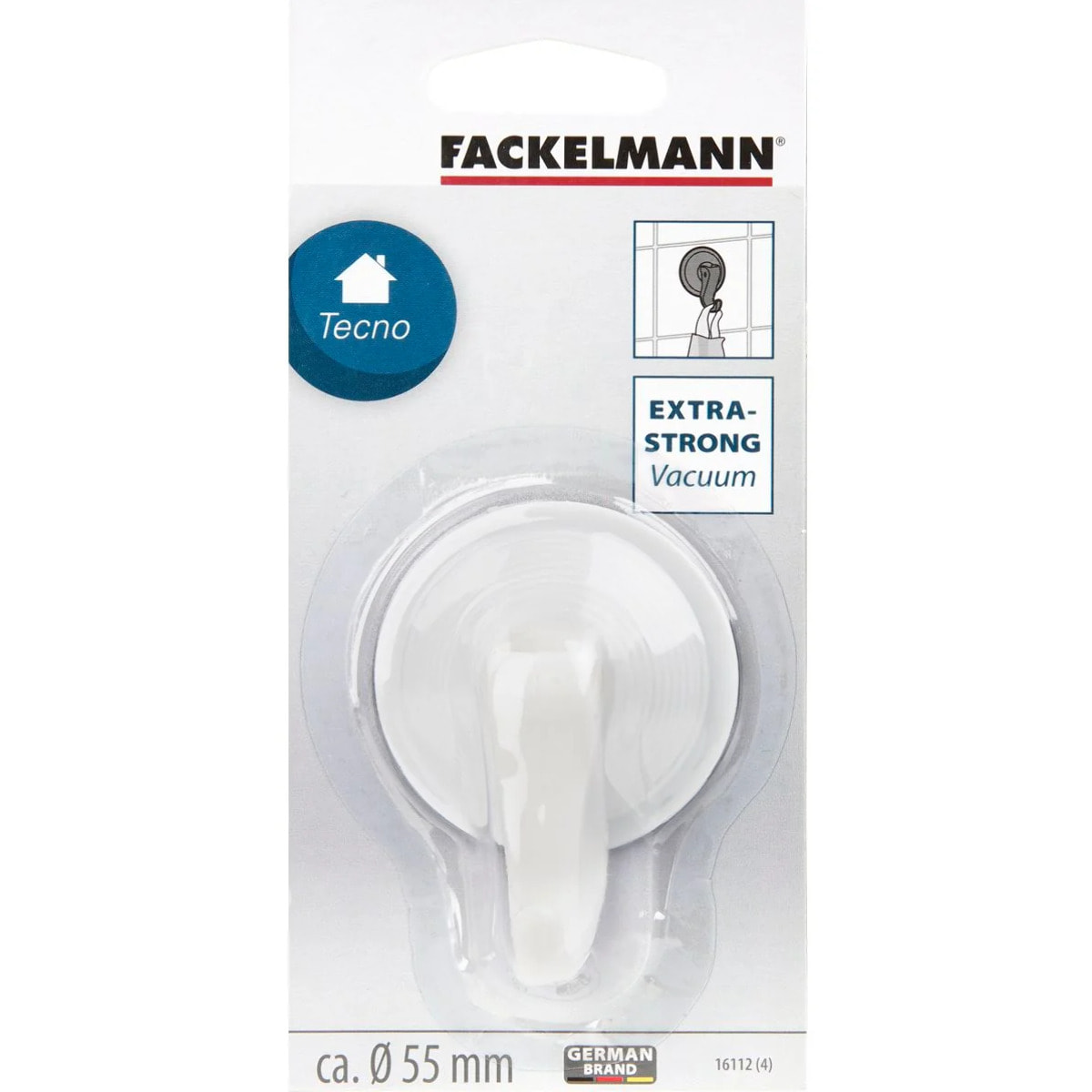 Crochet ventouse Fackelmann Tecno