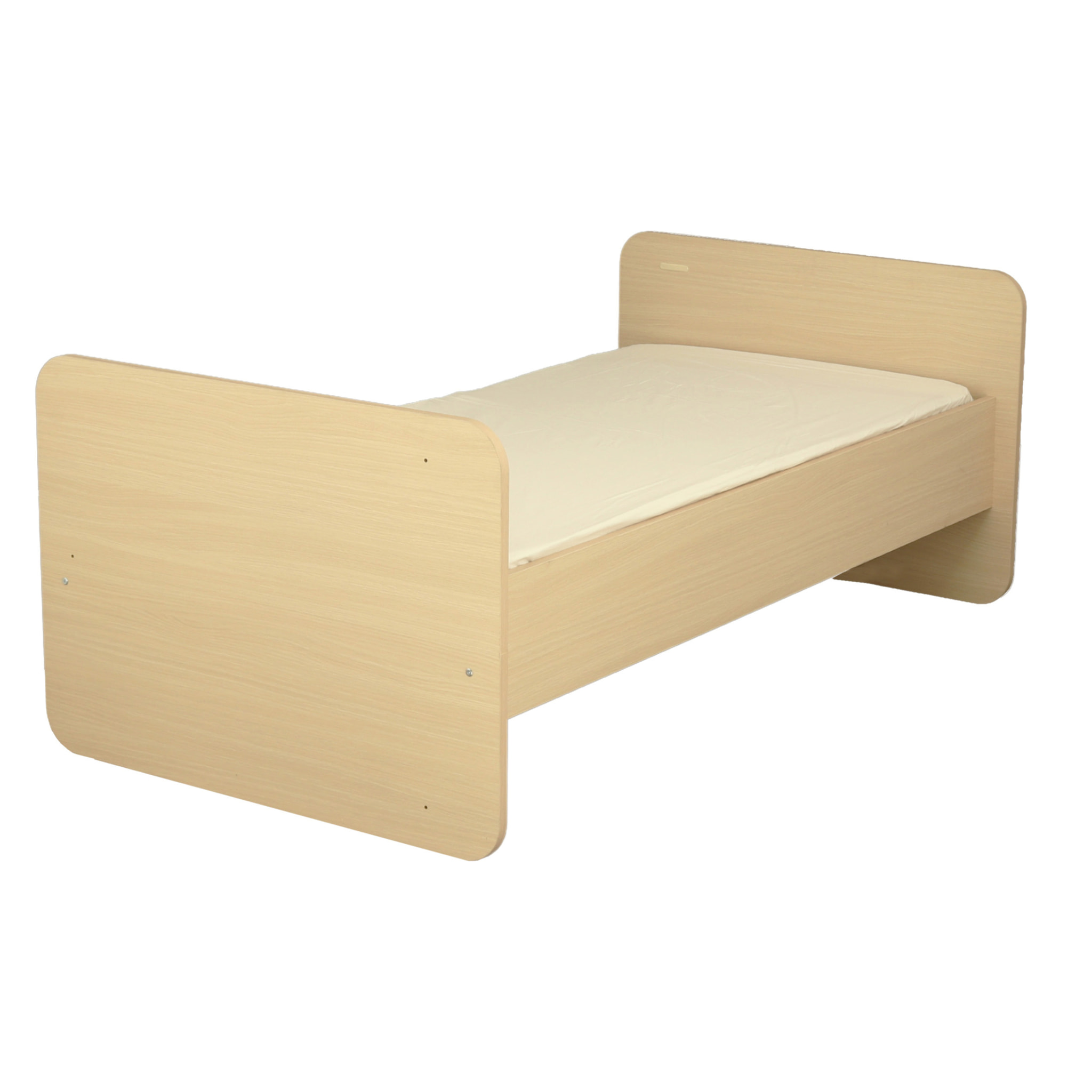 Lit combiné 140x70 évolutif en 90x190 avec commode à langer 3 tiroirs