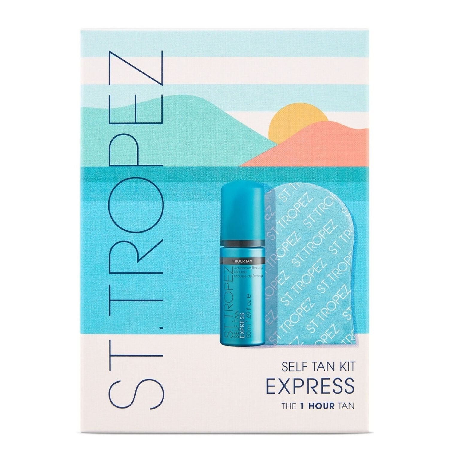 Selt Tan Express - Coffret Mousse Autobronzant & Gant Applicateur