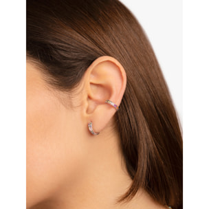 Orecchino Cross Colors in Argento