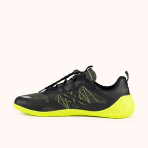 MUNICH FREESTEP 03 Zapatillas Barefoot Estilo Sport Negro y Amarillo Flúor
