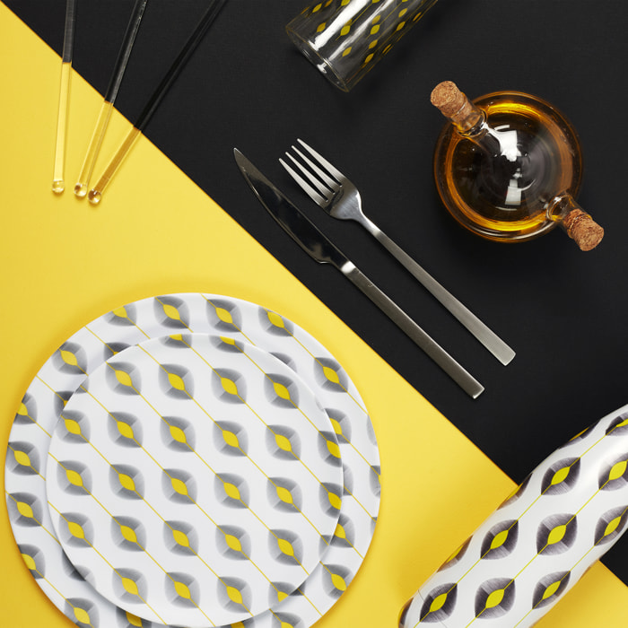 Menagere 16 Pieces Mat Shiny Inox