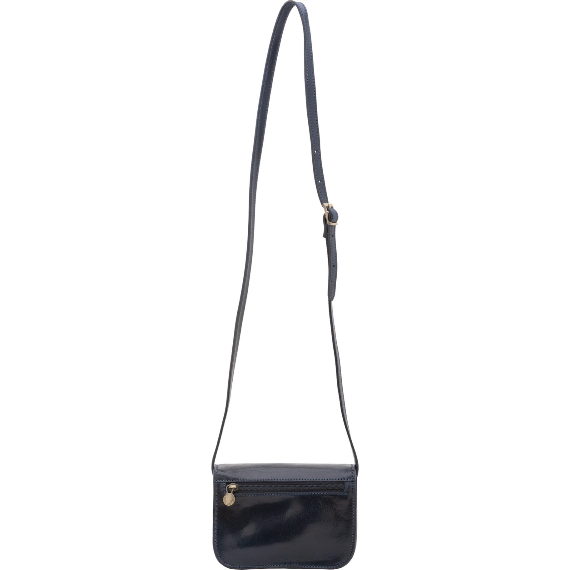 Borsa a tracolla da donna - Modello False - Vera pelle - 19.0 x 13.0 x 9.5 cm