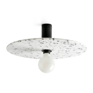 CONFETTI 450 H140 Lampe applique/plafonnier en marmoreal recyclé