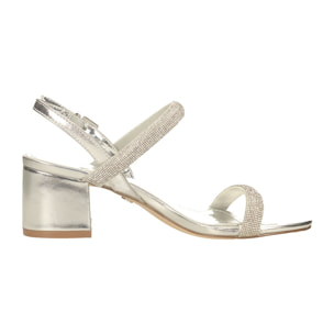 Sandali Donna Tata Italia Argentato