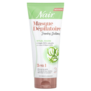 Pack de 3 - Nair - Masque dépilatoire Jambes Sublimes Rituel marin