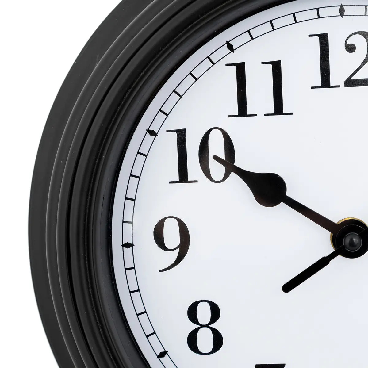 Horloge "Evan" à moulures D22cm