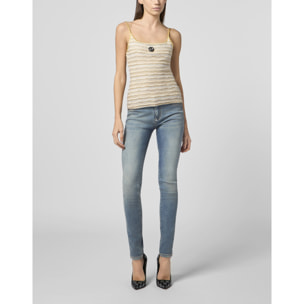 PHILIPP PLEIN Knitted Tank Top