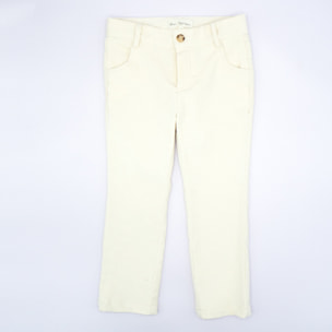 PANTALÓN PANA BLANCO