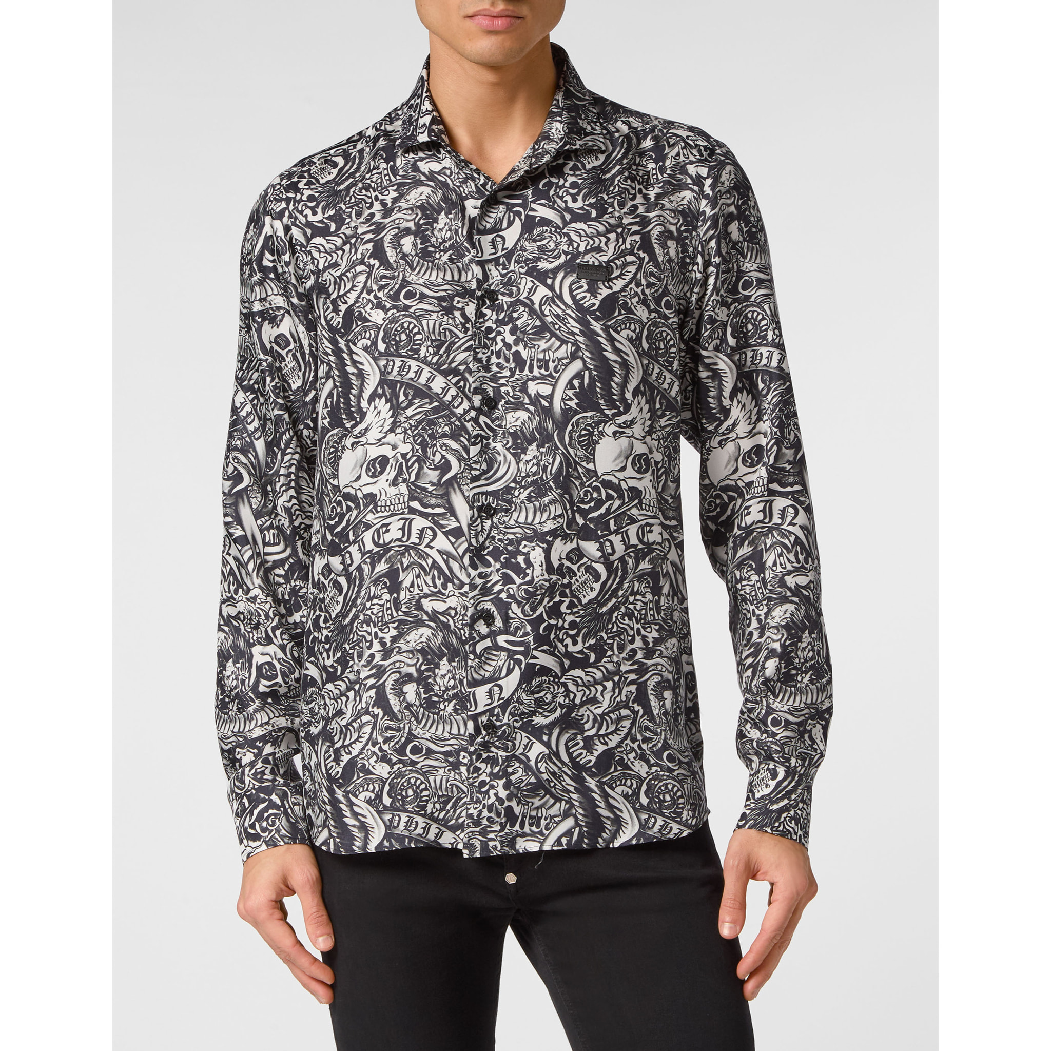 PHILIPP PLEIN Shirt Slim Fit TATTOO